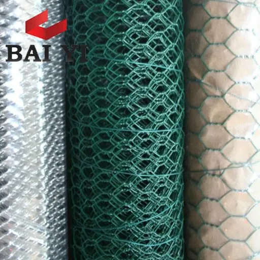 Electro Galvanized and PVC Coated Hexgonal Wire Netting