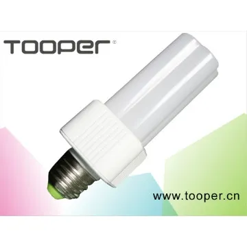 8W led corn bulb replacing 2U 3U 4U in traditional downlight