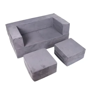 Modular Kids Play Sofa: New Design Foldable Foam Couch for Babies and Toddlers