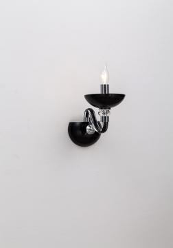Modern Three Color Bedroom Decoration Glass Wall Lamp