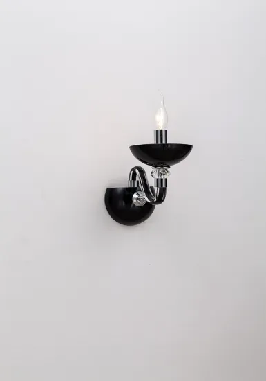 Modern Three Color Bedroom Decoration Glass Wall Lamp