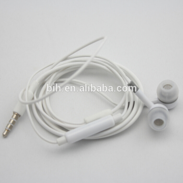 White promotional cheap earbuds