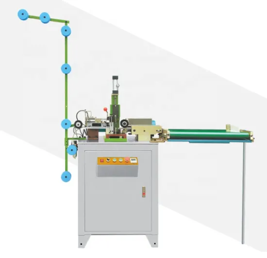 Automatic air-operated zig-zag cutting machine