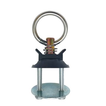 Track Fitting Single Stud Fitting 2\" Round Anchor Point Tie Down Kit: Secure Your Cargo with Ease