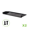 1U rack shelves eal for supporting rack equipment