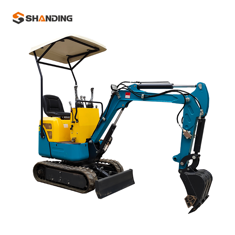 Miniexcavadora Shanding JDY12-8 Miniexcavadora de 1 tonelada