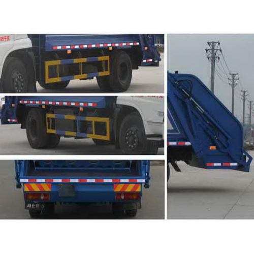 DFAC Tianjin 6000-10000Litres camion à ordures compressif