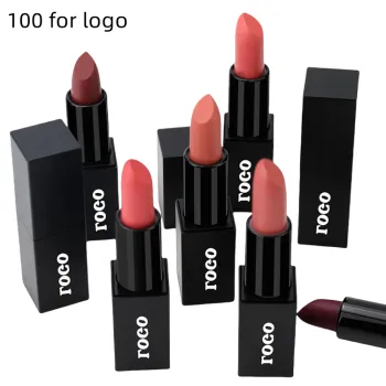 Custom Wholesale Vegan Matte Lipstick Private Label Tubes - Waterproof Cosmetic Lipsticks