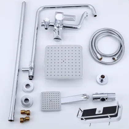 Supercharged Shower Head Nozzle Large Rain Shower Head Set