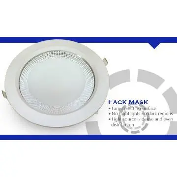 30Watt super bright led cob recessed down light