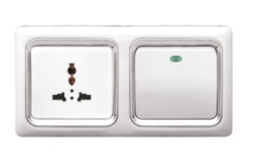V30-3-Pin-Sockel & Wandschalter