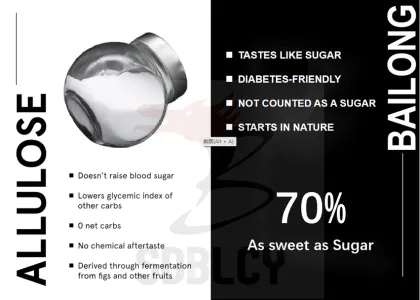 Wholesome sweetener Allulose Crystals