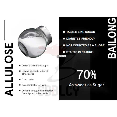 Crystalline Allulose sugar replacement