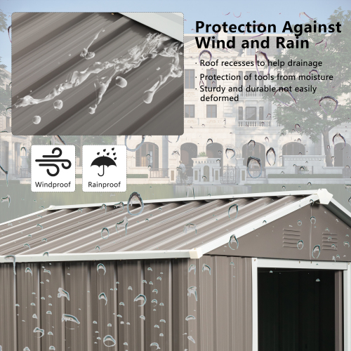 lawn mower storage shed