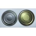 Steel tin can bottom ends cover lids