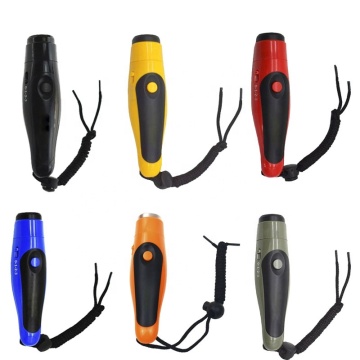 3 -toon elektrisch fluitje met lanyard voor sport, training en buitenactiviteiten