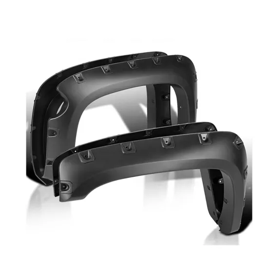 HW 4x4 Offroad 69" Short Bed Fender Flares for Silverado 1500 2007-2013