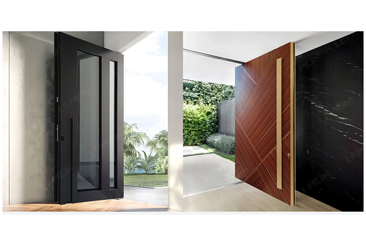 pivot door modern