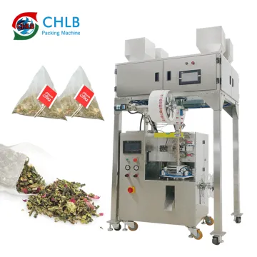 Automatic Pyramid Nylon Inner Bag Tea Packing Machine