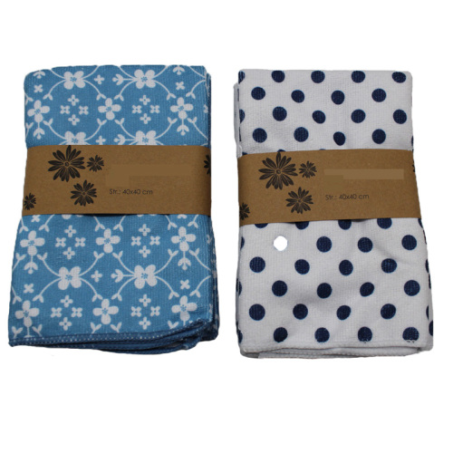 Factory Custom Printed Microfiber Cleaning Cloth Household