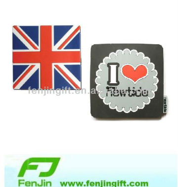 national flag pvc rubber logos lable