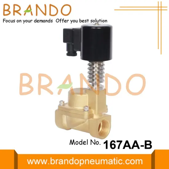 3/8'' 1/2'' Steam Brass Solenoid Valve 24V 220V
