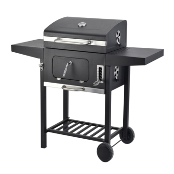 Flame Safety Device Gas Grill 2pcs Pe Wheel 4+1 Burners Gas Barbecue Cooking Grill