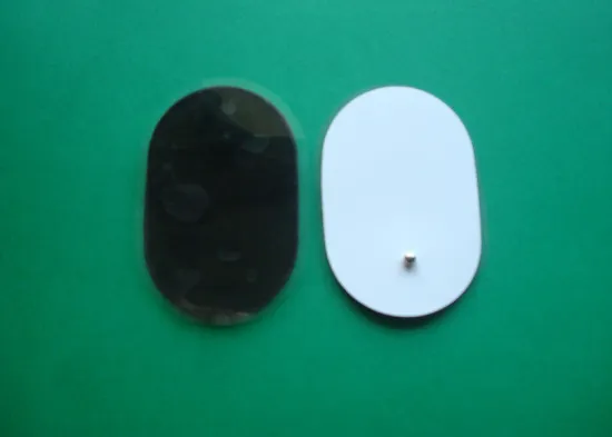 40*60mm Self Adhesive Electrode Pads, Silicone Health, Medical Massage Electrode Pads, Oval Ems Electrodes