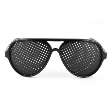 Anti-Myopia Pin Hole Sunglasses for Eye Exercise and Care