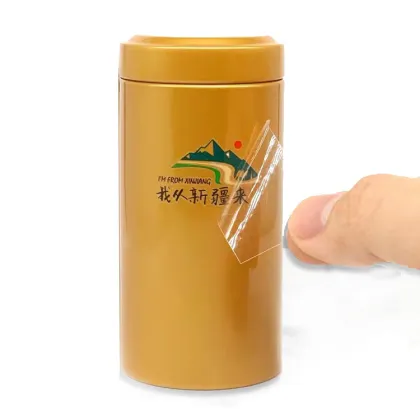 Custom Label Sticker Printing for Cups: Transfer Sticker Brand Logo Labels