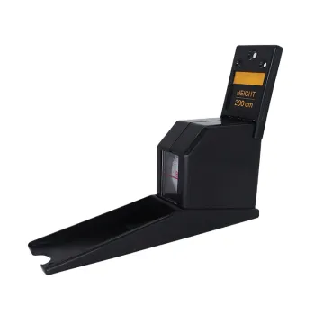 Custom Logo White Black Height Tape Measurements