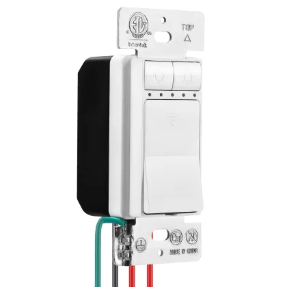 US Standard Wireless Lighting Switch - Smart Dimmer Switch with WiFi