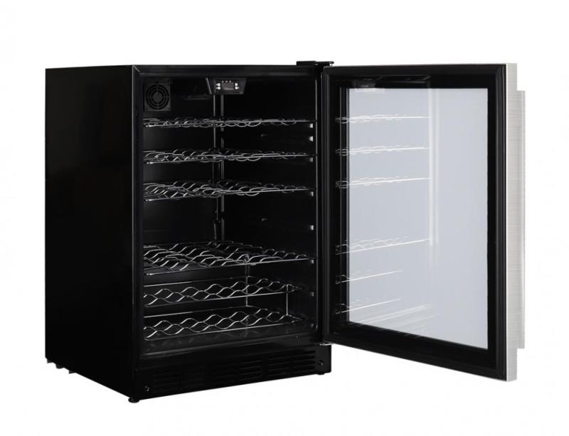 Capacity Freestanding Compressor cooling Wine cooler