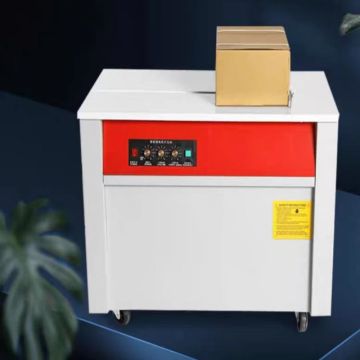 अर्ध-स्वचालित उच्च टेबल स्ट्रैपिंग मशीन 50 मिमी टेप