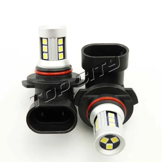 Factory Directly Wholesale High Powerful White Color 9006 15SMD 3030 Car LED Light Bulbs