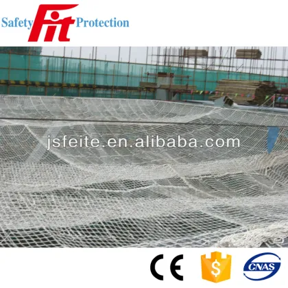 Construction safety net fall protection netting