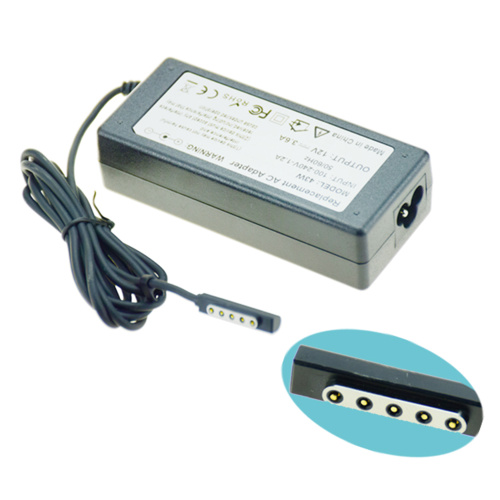 Adaptador de corriente 12V 3.6A 45W para superficie MICROSOFT