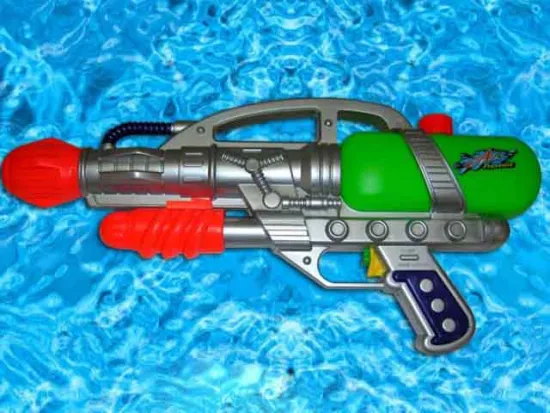 PUMPED WATER GUN