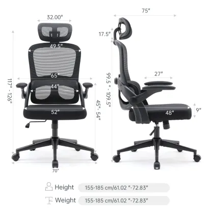SIHOO Ergonomic Chair M102C - 3D Adjustable Armrest Studio Chair