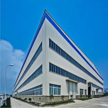 Prefabricated Insulated Sandwich Panel Metal Structure House