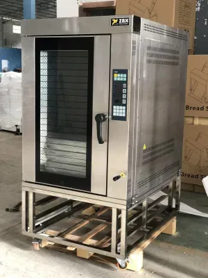 8/ 10 Trays Gas and Electrical Bakery Baking Convection Oven for Sale
