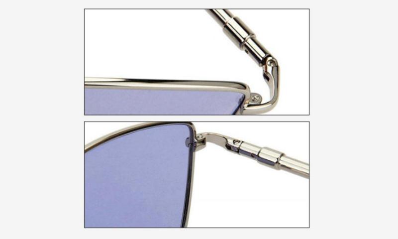 Mellume Slim Metal Butterfly TAC Polarized Sunglasses ME2080-Detail1