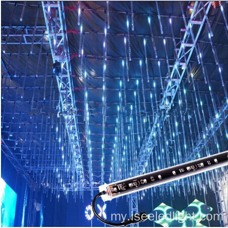 DMX512 LED ဥက္ကာပျံမိုးရွာရွာမိုးရေအလင်းရောင်