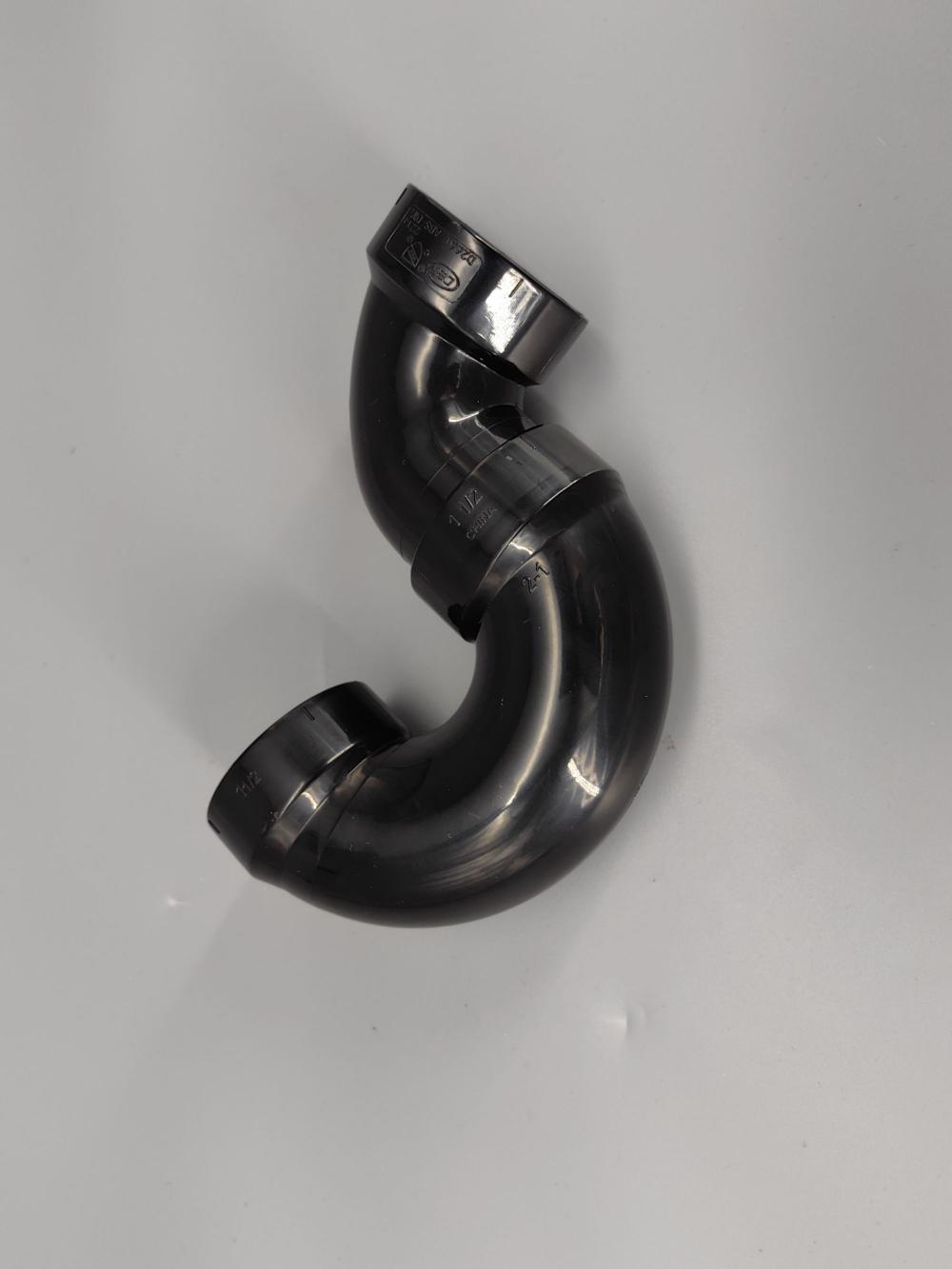 ABS pipe fittings 1.5 inch P-TRAP W/SOLVENT