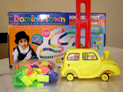 B/O Crash Domino Car