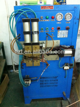 Brass and aluminium tube welder