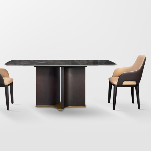 Fantastic Quality Solid Wood Furniture Modern Fashion Attractive Simple Dining Table Supplier