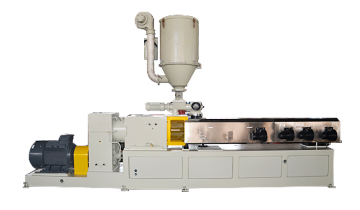 Automatic Conical Co-Rotating Twin-Screw PET Panel Extruder