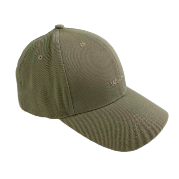 Customizable Solid Color Wholesale 6-Panel Curved Brim Baseball Caps