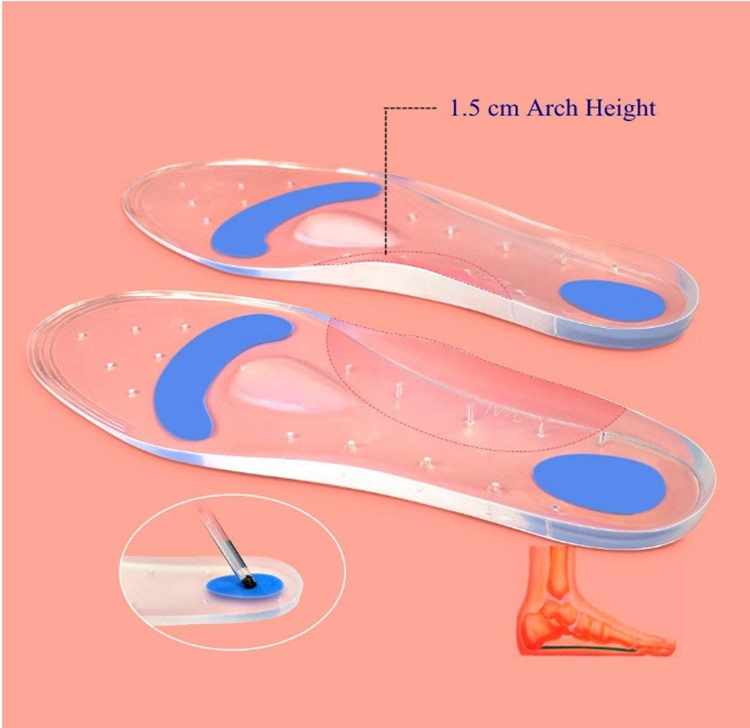 Magnetic Silicone insoles Massage Silicone Insoles